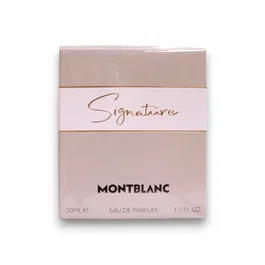Montblanc Signature Agua de perfume para mujeres 50 ml
