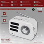 SAMI Radio Vintage Blanco Multimedia 3 Bandas con Bluetooth
