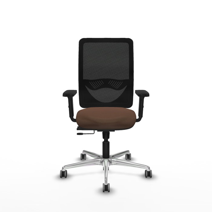 PIQUERAS Y CRESPO Silla de oficina Zulema con mecanismo Sincro/Traslack Marrón y Negro PIQUERAS Y CRESPO Silla de oficina Zulema con mecanismo Sincro/Traslack Marrón y Negro