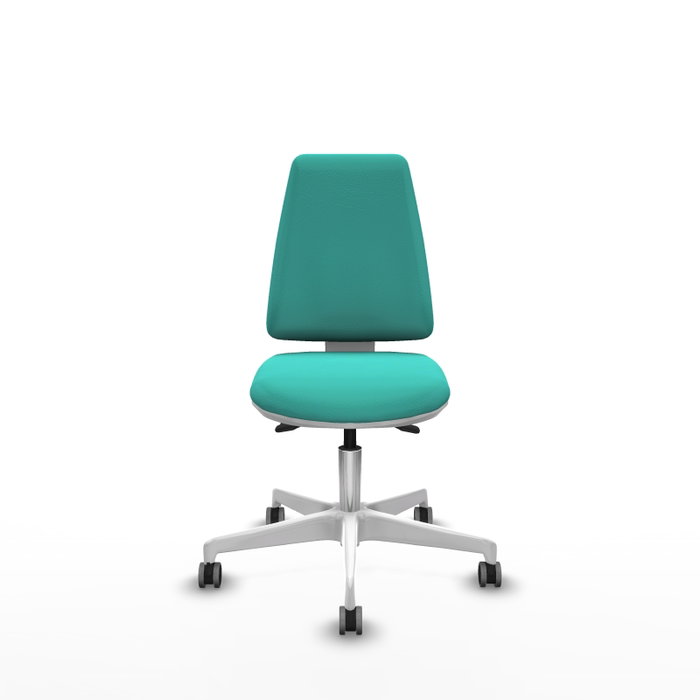 PIQUERAS Y CRESPO Silla de oficina Elche color Turquesa sin brazos PIQUERAS Y CRESPO Silla de oficina Elche color Turquesa sin brazos