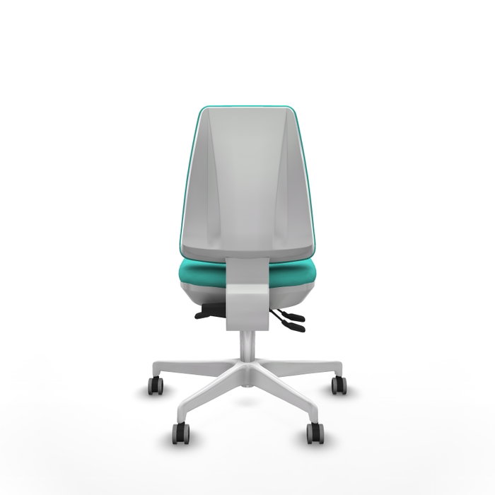 PIQUERAS Y CRESPO Silla de oficina Elche color Turquesa sin brazos PIQUERAS Y CRESPO Silla de oficina Elche color Turquesa sin brazos