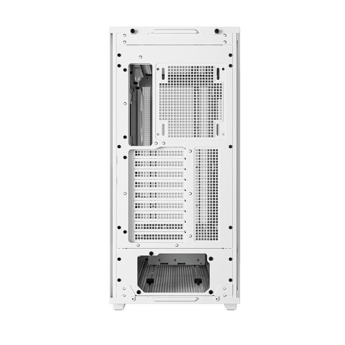Deepcool Caja Ordenador Gaming ATX Morpheus - Torre ATX/E-ATX, Cristal Templado Blanco con Ventiladores aRGB, Ref: R-MORPHEUS-WHAPA1-G-1