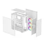 DeepCool Morpheus WH Torre Blanco Gaming ATX con Panel de Vidrio Templado, Ventana Lateral, Iluminación Multi, Filtro Antipolvo y Soporte para EATX - R-MORPHEUS-WHAPA1-G-1