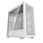 DeepCool Morpheus WH Torre Blanco Gaming ATX con Panel de Vidrio Templado, Ventana Lateral, Iluminación Multi, Filtro Antipolvo y Soporte para EATX - R-MORPHEUS-WHAPA1-G-1