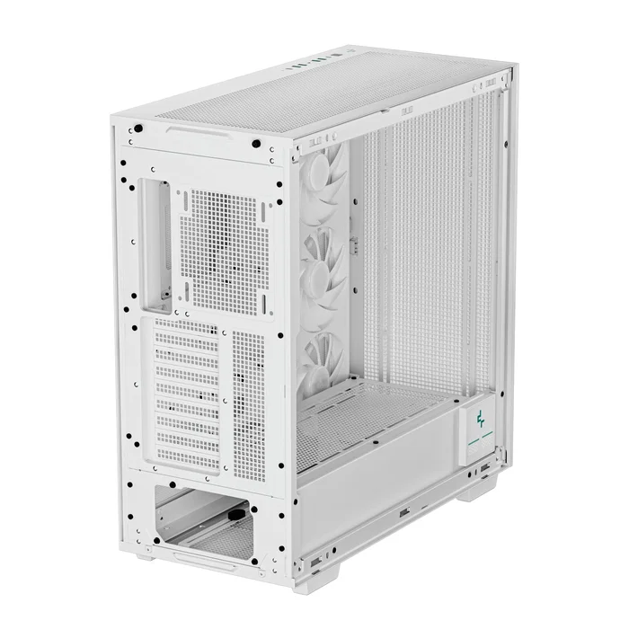 DeepCool Morpheus WH Torre Blanco Gaming ATX con Panel de Vidrio Templado, Ventana Lateral, Iluminación Multi, Filtro Antipolvo y Soporte para EATX - R-MORPHEUS-WHAPA1-G-1