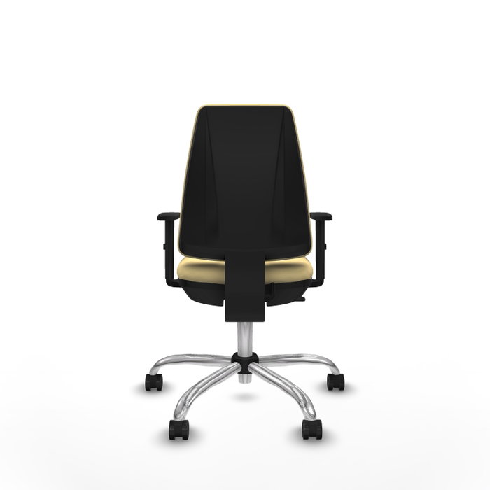 PIQUERAS Y CRESPO Silla de oficina Elche Crema con mecanismo Contacto permanente PIQUERAS Y CRESPO Silla de oficina Elche Crema con mecanismo Contacto permanente