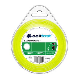 Cellfast Hilo Desbrozadora Estándar Redondo 1,6 mm 15 m Dispensador
