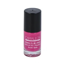 Camaleon Esmalte de Uñas Rosa 6ml Vegano Cruelty Free Larga Duración Brillo Alta Cobertura