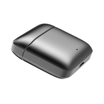 BLAUPUNKT AUDIO Auricular TWS Plata con Base de Carga, Bluetooth 5.3, Almohadillas para Oídos