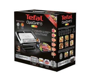 Tefal OptiGrill+ GC712D34 Plateado Tefal OptiGrill+ GC712D34 Plateado