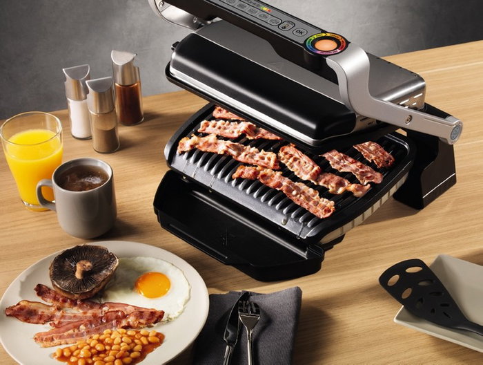Tefal OptiGrill+ GC712D34 Plateado Tefal OptiGrill+ GC712D34 Plateado