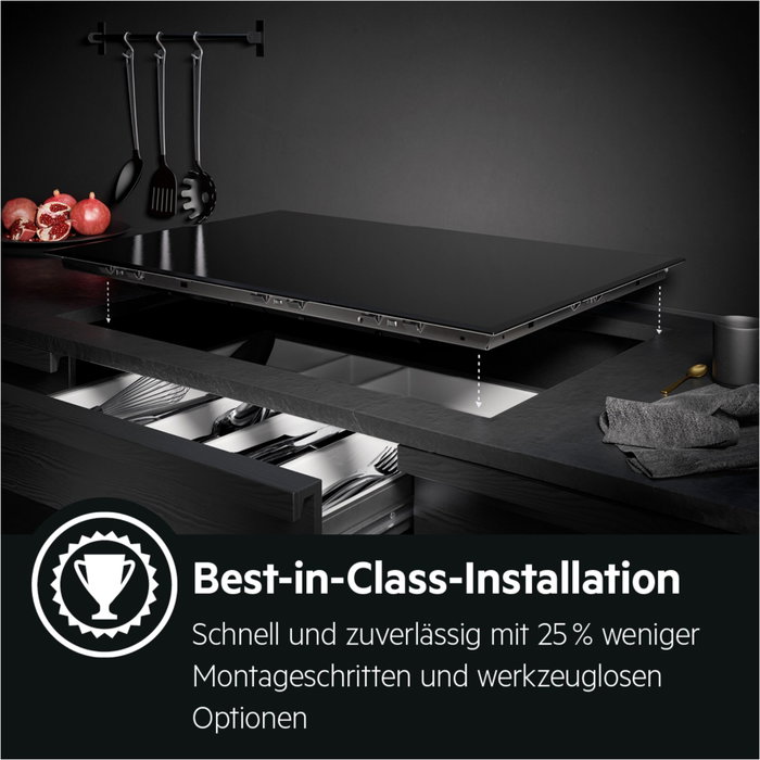 AEG TII84B10FZ Placa de Inducción SaphireMatte 80 cm