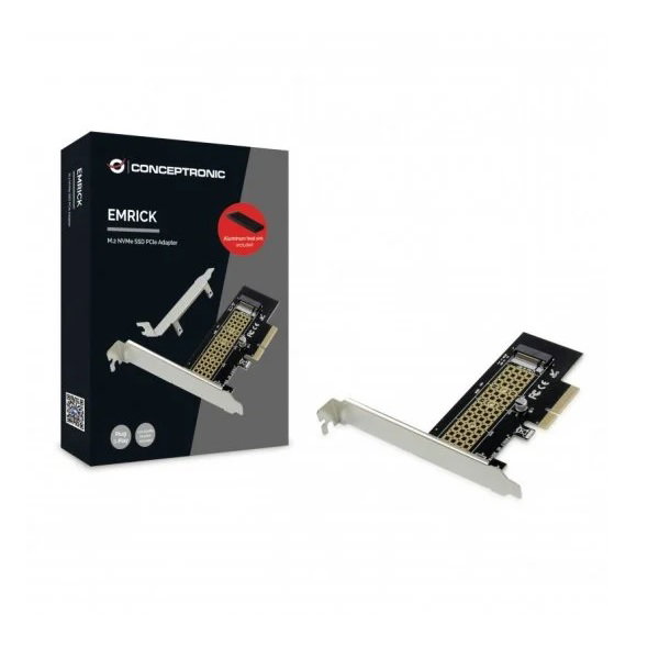 Conceptronic pci express card m.2 nvme ssd. emrick