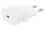 Samsung Cargador USB Tipo C 25W Blanco Original