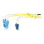 Synergy21 Patchcord de Fibra Óptica Monomodo OS2 0,5 m, LC a SC, 9/125 um, G657.A2, 2 mm, para Conector y Uso S217030