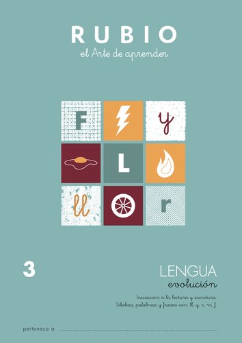Cuaderno Rubio A4 Lengua Evolucion Nº 3 (5-6 Años) (Set de 10) Cuaderno Rubio A4 Lengua Evolucion Nº 3 (5-6 Años) (Set de 10)