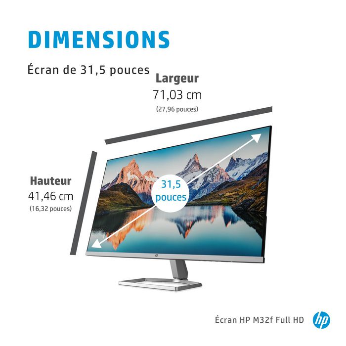 HP M32f Monitor FHD