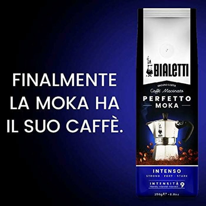 Bialetti Perfetto Moka Intenso Café Molido 250 g Bialetti Perfetto Moka Intenso Café Molido 250 g