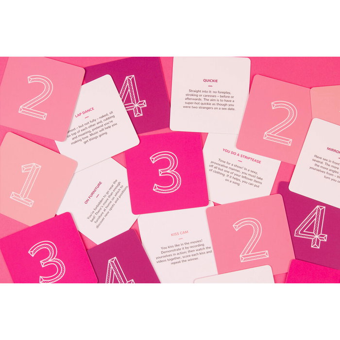 HELLOFUN! Juego 69 Ingles para Parejas Traviesas, Juego Íntimo con 4 Niveles