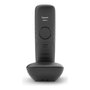 Gigaset E290 - Teléfono DECT/inalámbrico con altavoz, identificador de llamadas, 150 contactos, color negro