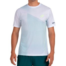 Camiseta de Manga Corta Hombre Bullpadel Lagar 012 Blanco 32
