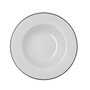 Plato Hondo Porcelana Glacial Filo Bidasoa 23,5 cm