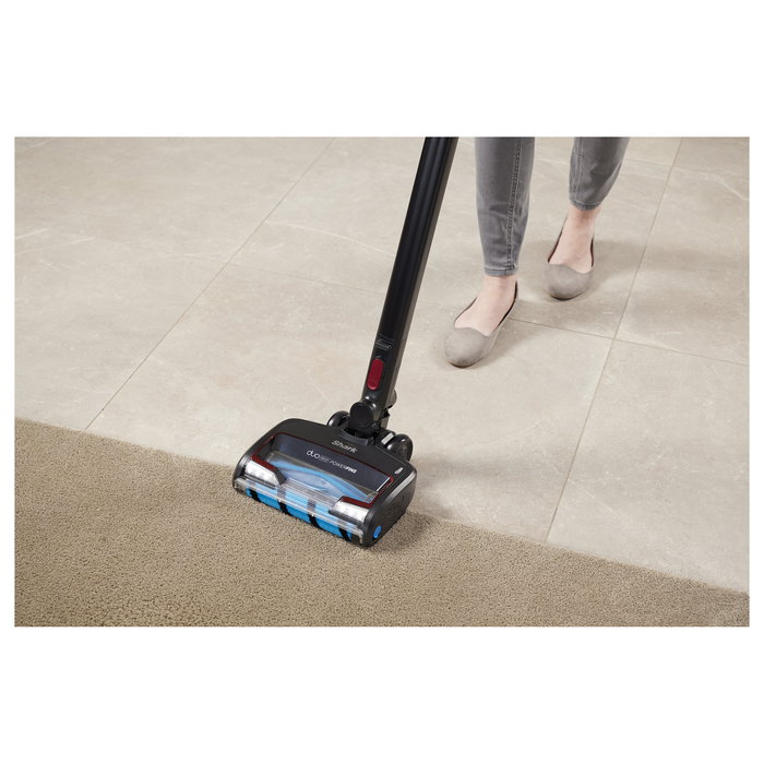 Shark IZ300EUT Aspiradora Escoba 2 en 1 Sin Bolsa - Tecnología Ciclónica, Color Negro/Borgoña, Cepillo Rectangular, Batería 25.2V (60 min) Shark IZ300EUT Aspiradora Escoba 2 en 1 Sin Bolsa - Tecnología Ciclónica, Color Negro/Borgoña, Cepillo Rectangular, Batería 25.2V (60 min)