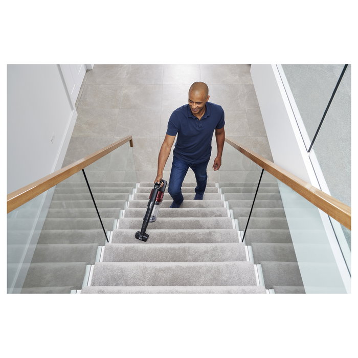 Shark IZ300EUT Aspiradora Escoba 2 en 1 Sin Bolsa - Tecnología Ciclónica, Color Negro/Borgoña, Cepillo Rectangular, Batería 25.2V (60 min) Shark IZ300EUT Aspiradora Escoba 2 en 1 Sin Bolsa - Tecnología Ciclónica, Color Negro/Borgoña, Cepillo Rectangular, Batería 25.2V (60 min)