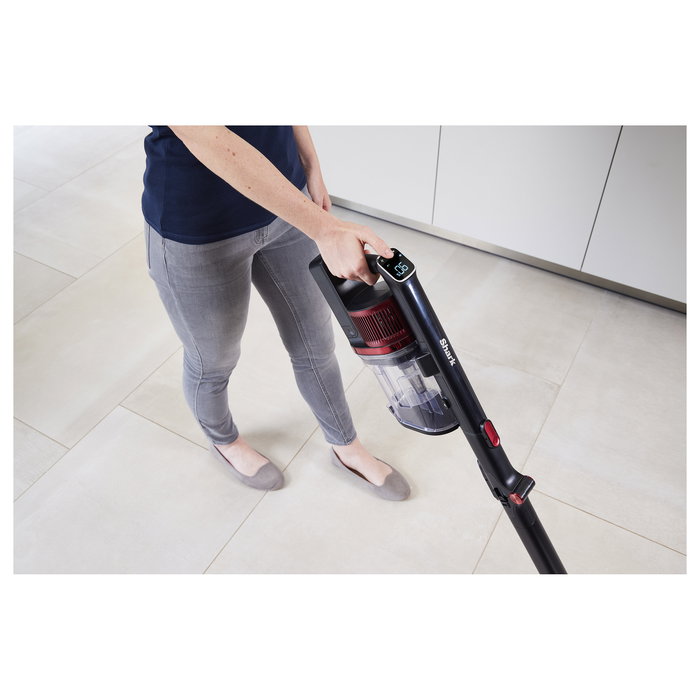 Shark IZ300EUT Aspiradora Escoba 2 en 1 Sin Bolsa - Tecnología Ciclónica, Color Negro/Borgoña, Cepillo Rectangular, Batería 25.2V (60 min) Shark IZ300EUT Aspiradora Escoba 2 en 1 Sin Bolsa - Tecnología Ciclónica, Color Negro/Borgoña, Cepillo Rectangular, Batería 25.2V (60 min)