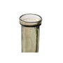 DKD Home Decor Jarrón de Cristal Reciclado Champán 26,5x26,5x76 cm