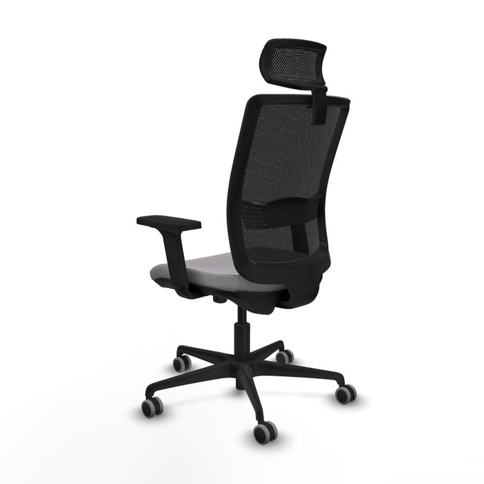 PIQUERAS Y CRESPO Silla de oficina Haches Gris y Negro PIQUERAS Y CRESPO Silla de oficina Haches Gris y Negro