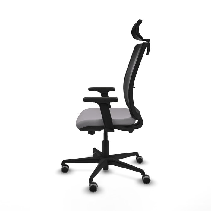 PIQUERAS Y CRESPO Silla de oficina Haches Gris y Negro PIQUERAS Y CRESPO Silla de oficina Haches Gris y Negro