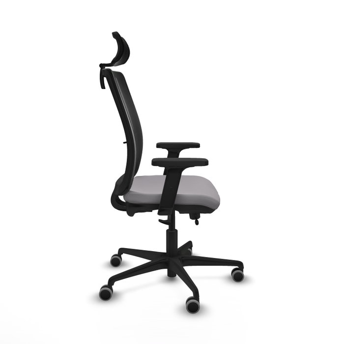 PIQUERAS Y CRESPO Silla de oficina Haches Gris y Negro PIQUERAS Y CRESPO Silla de oficina Haches Gris y Negro