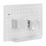 LogiLink Pegboard para montaje en pared, 420x320mm, blanco
