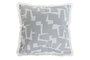 DKD Home Decor Cojín Impreso Gris y Blanco 45x8x45 cm