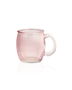 La Mediterranea Jarra Mug Vidrio Stripes 350 ml - 12.5 x 9.5 x 10 cm (24 Unidades)