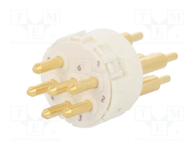 HARTING Conector M23 Macho de 6 Pines para Uso Industrial HARTING Conector M23 Macho de 6 Pines para Uso Industrial
