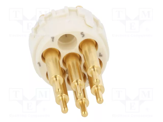 HARTING Conector M23 Macho de 6 Pines para Uso Industrial HARTING Conector M23 Macho de 6 Pines para Uso Industrial