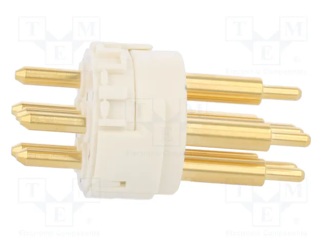 HARTING Conector M23 Macho de 6 Pines para Uso Industrial HARTING Conector M23 Macho de 6 Pines para Uso Industrial