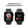 Apple Watch Series 11 GPS + Cellular 42mm Titanio Pizarra con Correa Deportiva Negra M/L
