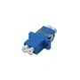 Digitus DN-96007-1 Adaptador de Fibra Óptica LC/LC Dúplex Monomodo, Color Azul, Incluye Tornillos para Caja de Empalmes