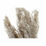 DKD Home Decor Planta Decorativa de Fibra y PVC con Plumas Naturales, Pack de 2