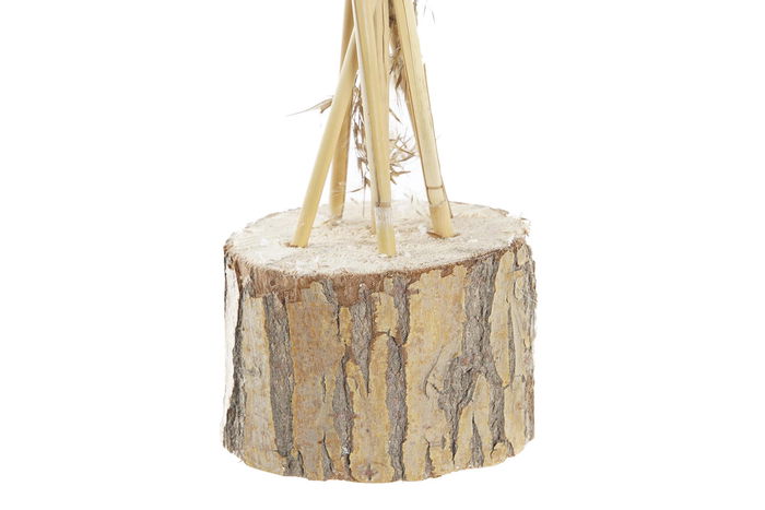 DKD Home Decor Planta Navidad Alpina Marron 35 x 55 x 25 cm (2 Unidades)