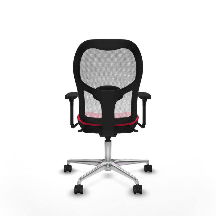 PIQUERAS Y CRESPO Silla de Oficina Jorquera Roja y Blanca