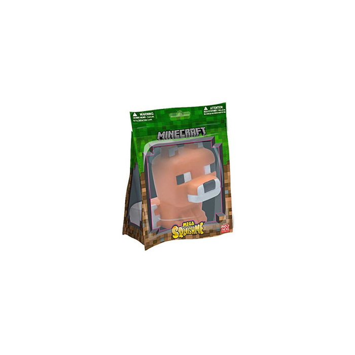 Just Toys Minecraft Figura Antiestres Mega Squishme Serie 3 Zorro 15 cm