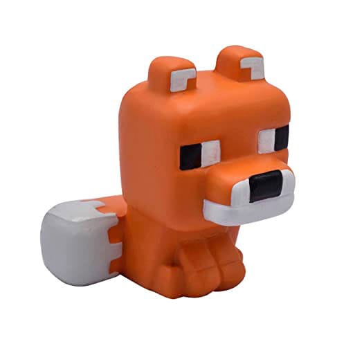 Just Toys Minecraft Figura Antiestres Mega Squishme Serie 3 Zorro 15 cm