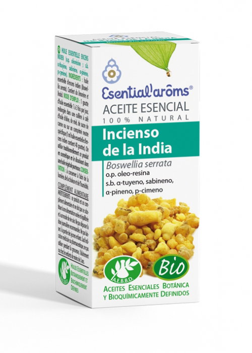 ESENTIAL AROMS Aceite Esencial de Incienso de la India 30 ml BIO