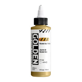 Golden High Flow Colores Acrílicos Amarillo Nickel Azo 118 ml