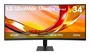 LG Monitor UltraWide Curvo 34U601B-B de 34 Pulgadas WQHD
