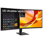 LG Monitor UltraWide Curvo 34U601B-B de 34 Pulgadas WQHD